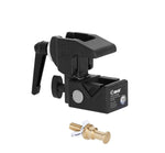 Adam Hall SCP710BSET1 Universal Hook Clamp with Clamping Lever, Black, incl. Bolt SS018
