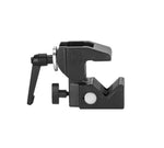 Adam Hall SCP710BSET1 Universal Hook Clamp with Clamping Lever, Black, incl. Bolt SS018