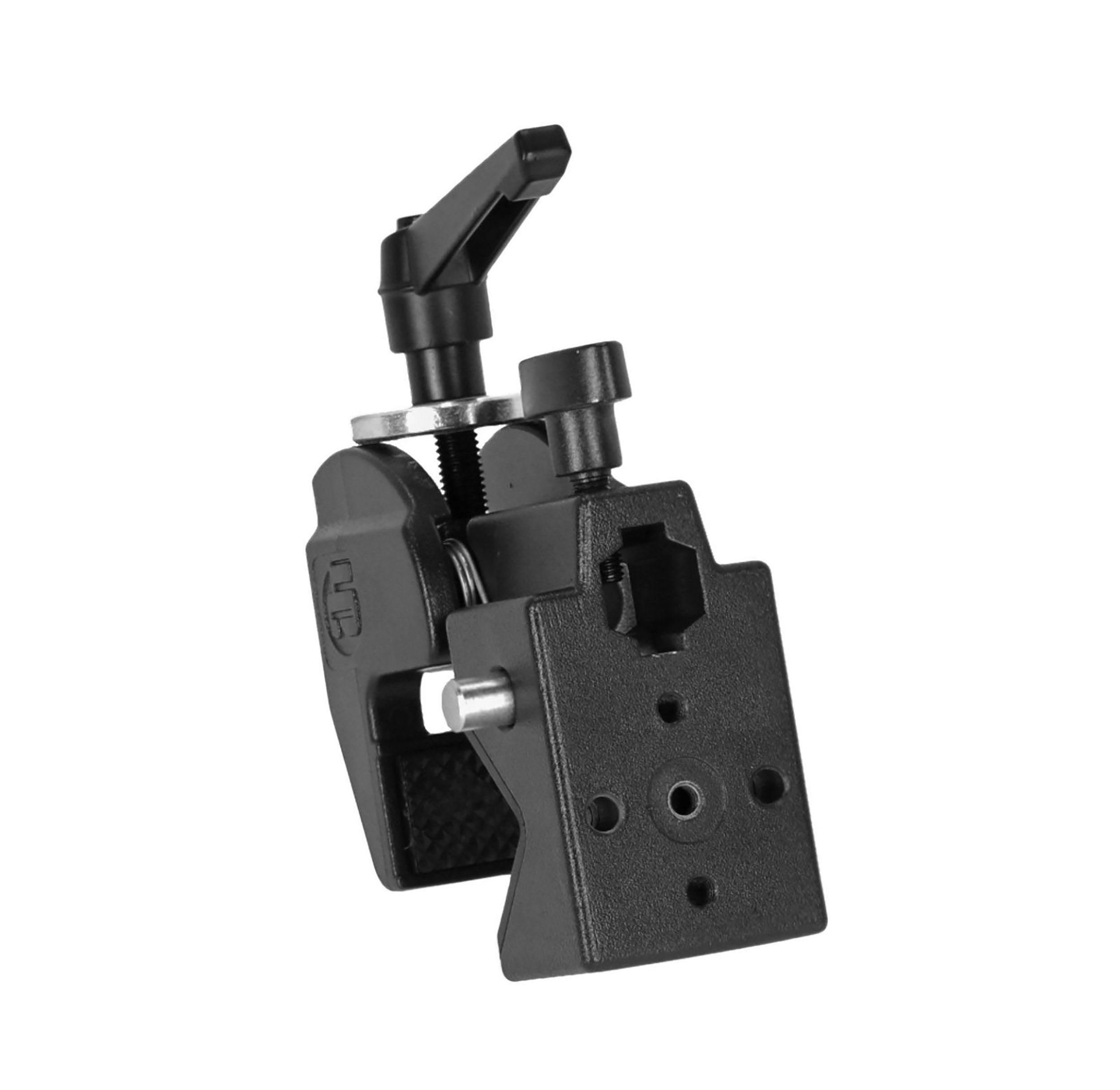 Adam Hall SCP710BSET1 Universal Hook Clamp with Clamping Lever, Black, incl. Bolt SS018
