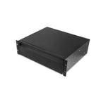 Adam Hall 874E03D ERGO Series 19" Rack Drawer 2U with Integrated 1U Internal Drawer, Steel
