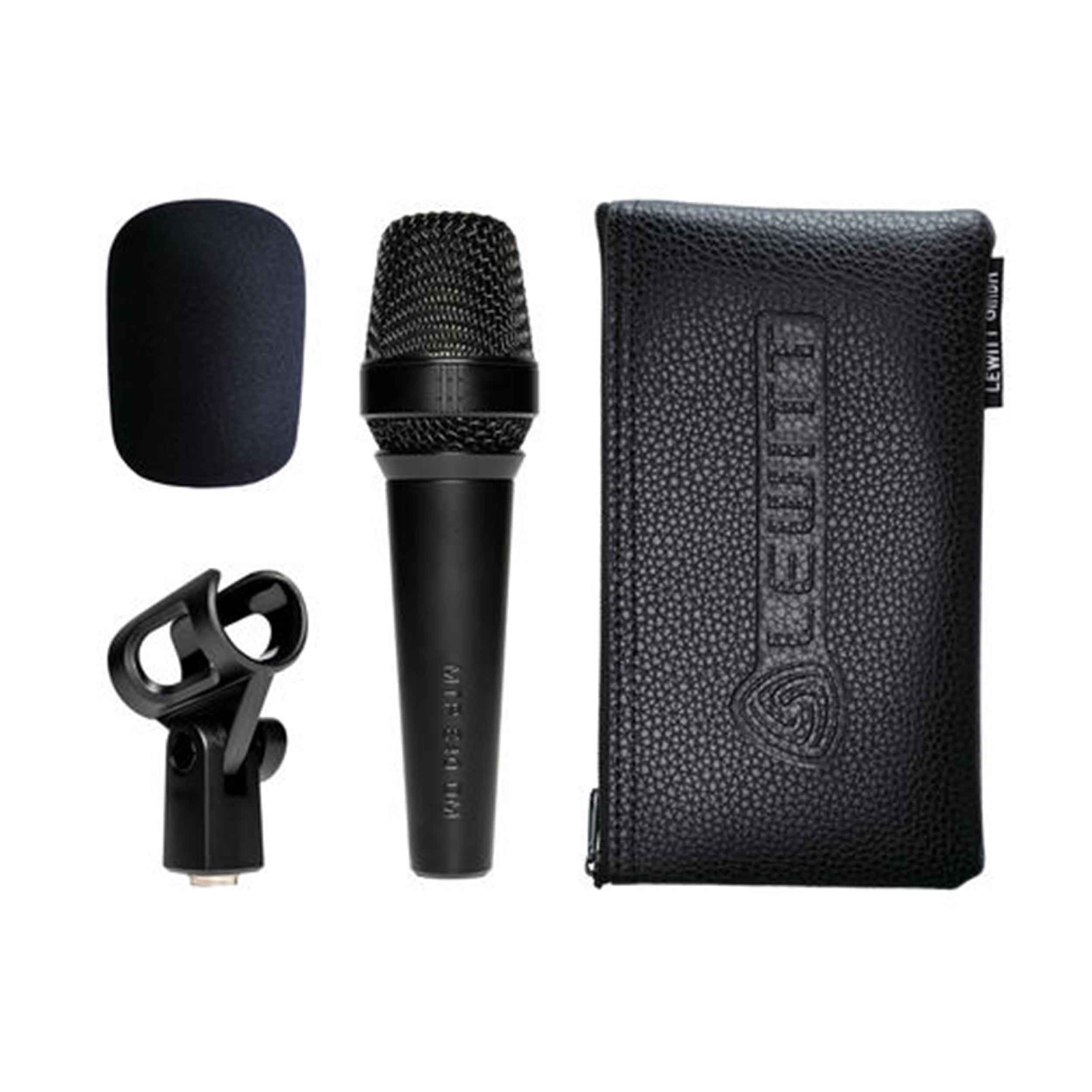 Lewitt MTP840DM Dynamic Supercardioid Performance Microphone - Black
