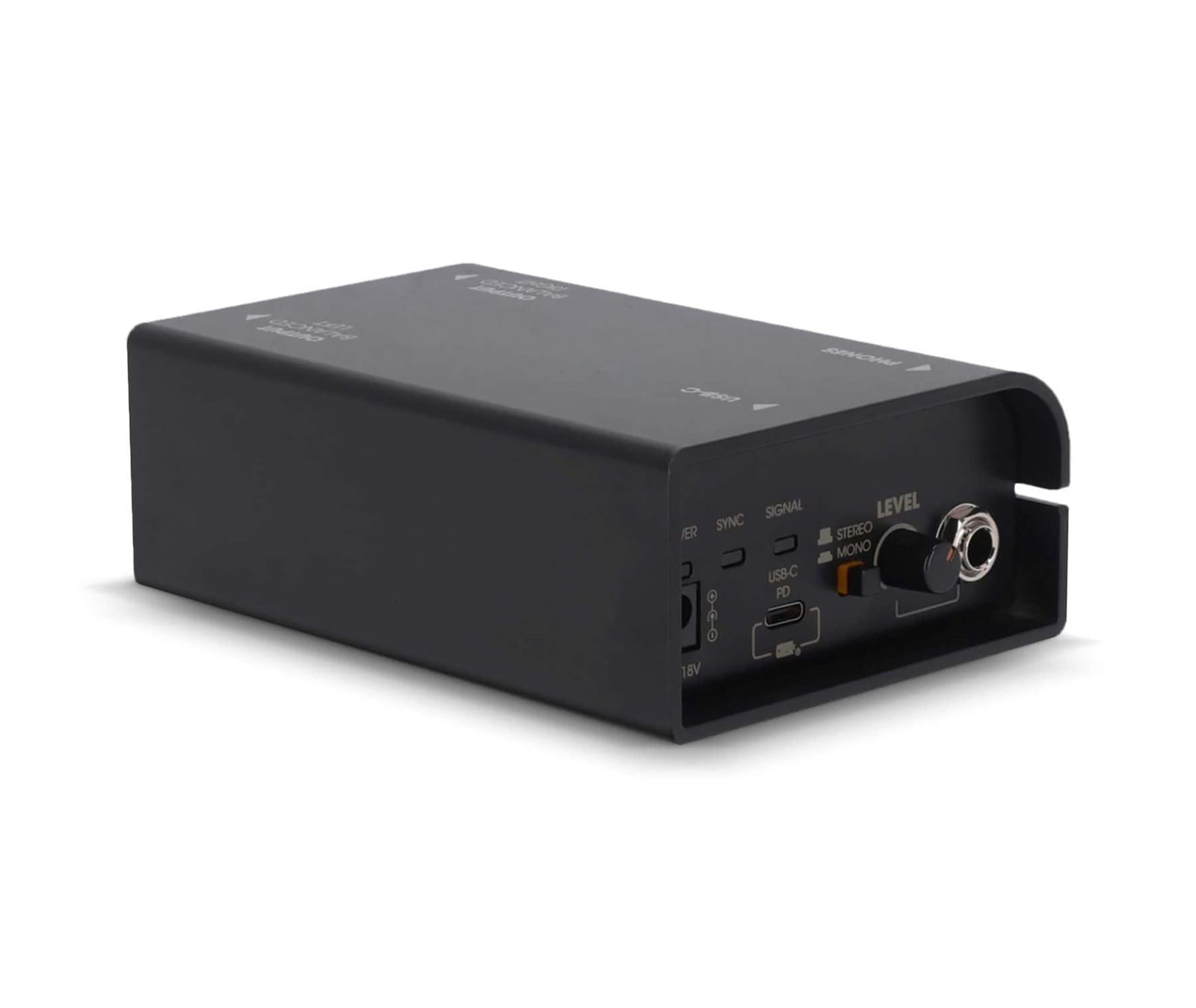 Palmer River PSPREE Active Stereo USB-C Media DI Box with 18 V DC External Power
