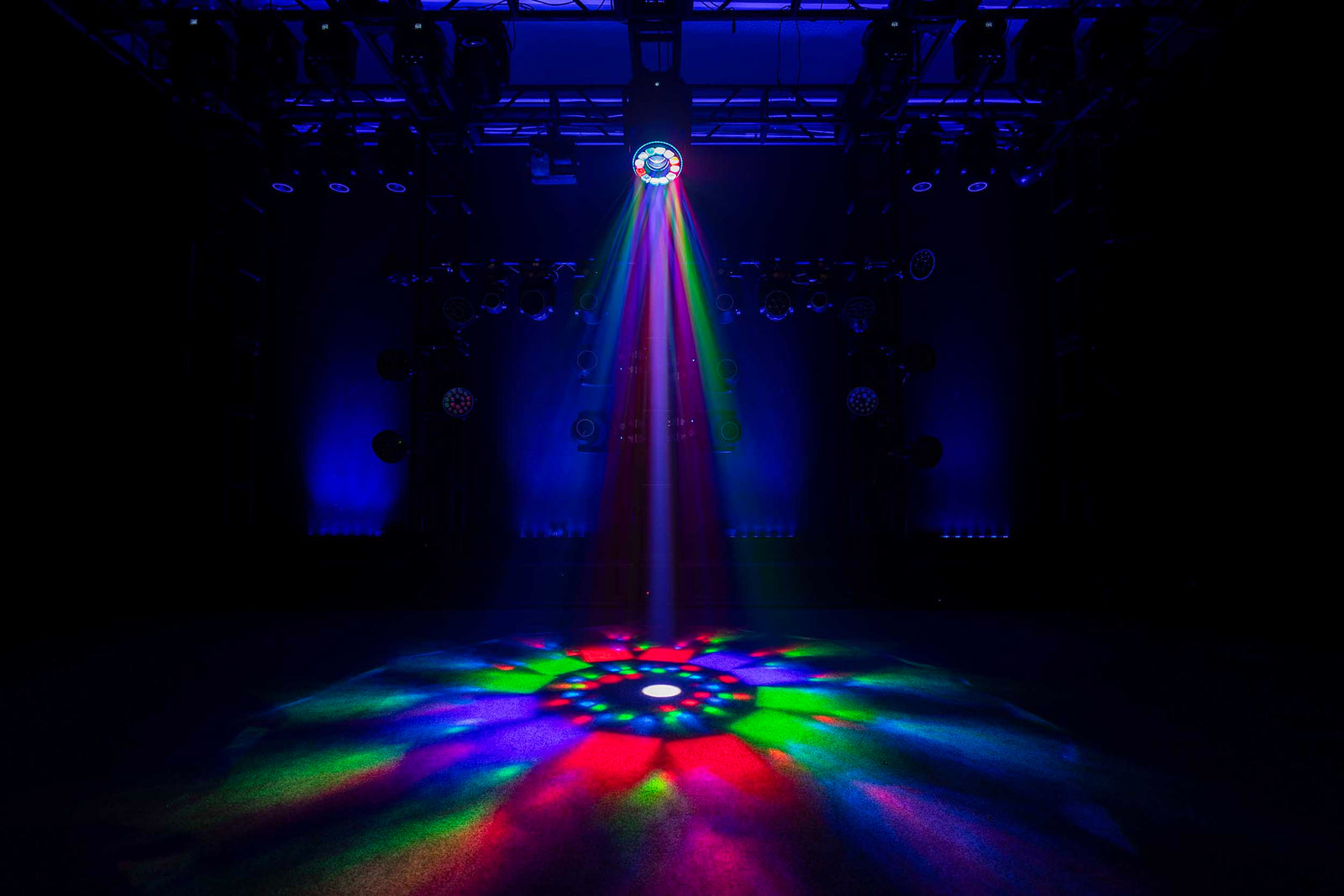 Colorkey CKU-5190 Creator Nova Prime 200W Moving Head with 12 NovaCell Lenses and Dual UHX Halos