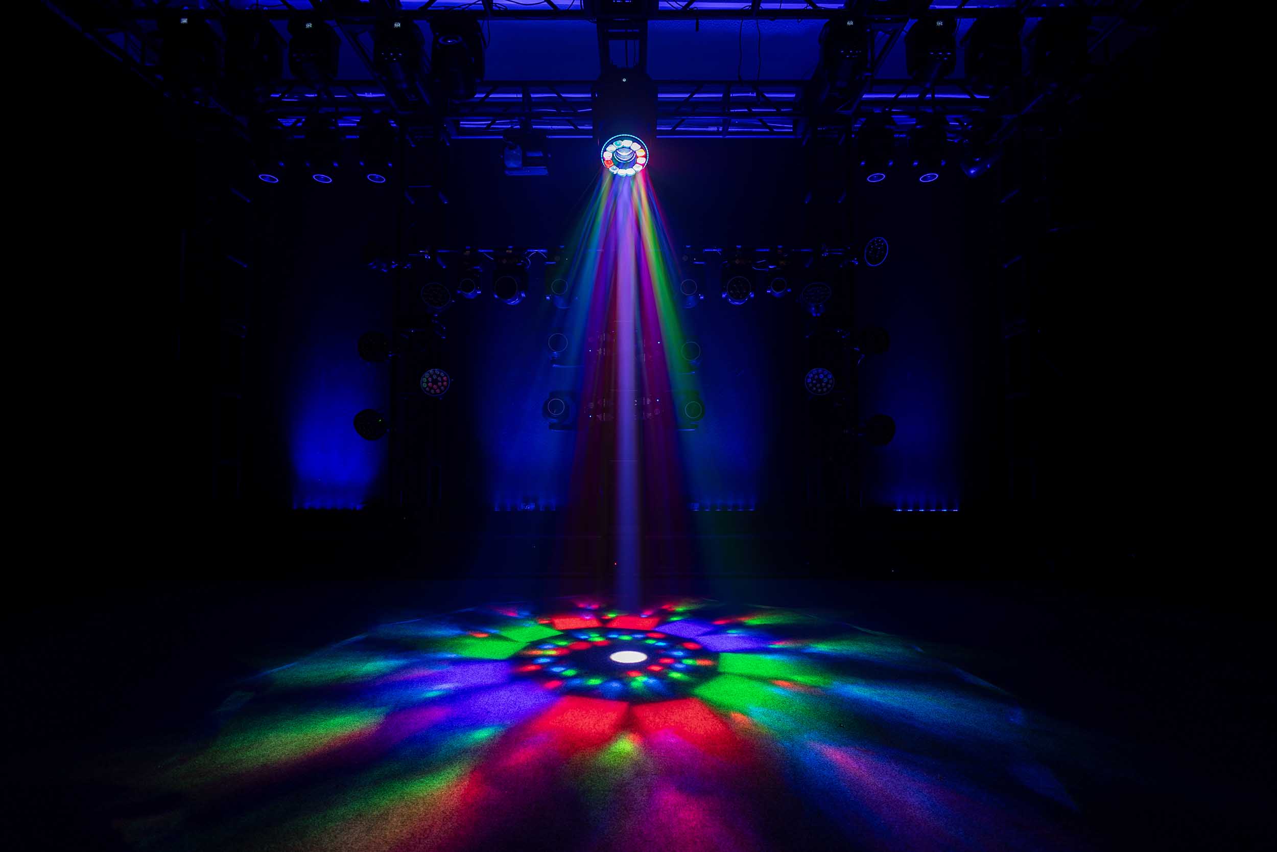 Colorkey CKU-5190 Creator Nova Prime 200W Moving Head with 12 NovaCell Lenses and Dual UHX Halos