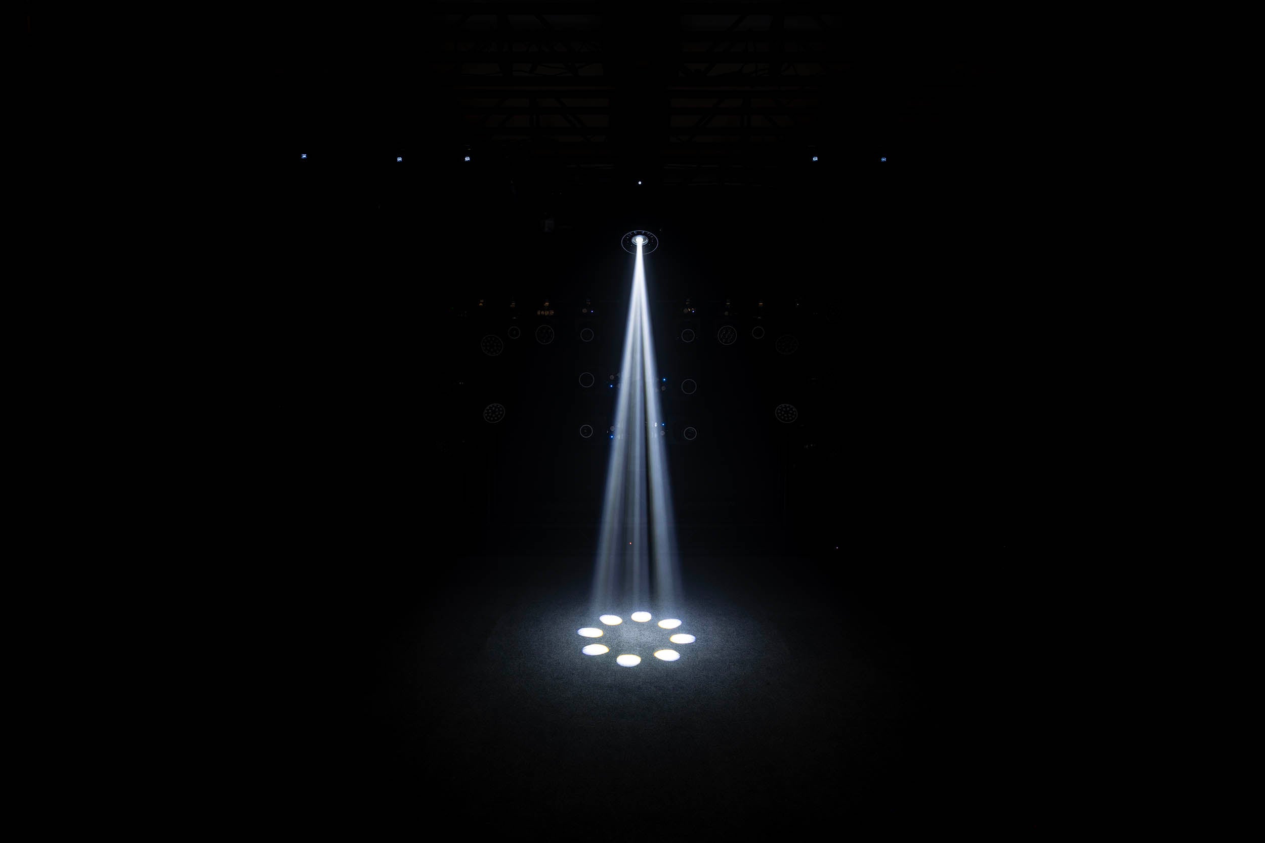 Colorkey CKU-5190 Creator Nova Prime 200W Moving Head with 12 NovaCell Lenses and Dual UHX Halos