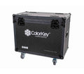 Colorkey CKU-9065 Flight Case for 2 Creator Nova Prime Moving Head Fixtures with Accessory Compartment