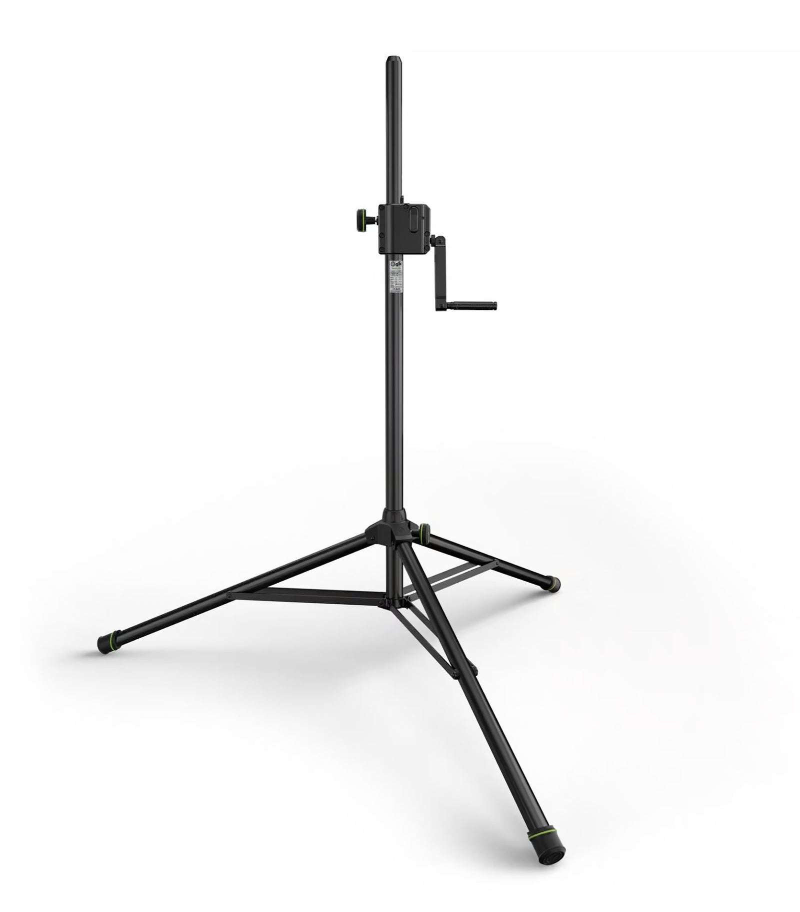 Gravity GSP5322B Wind-Up Speaker Stand with Automatic LockPin Mechanism
