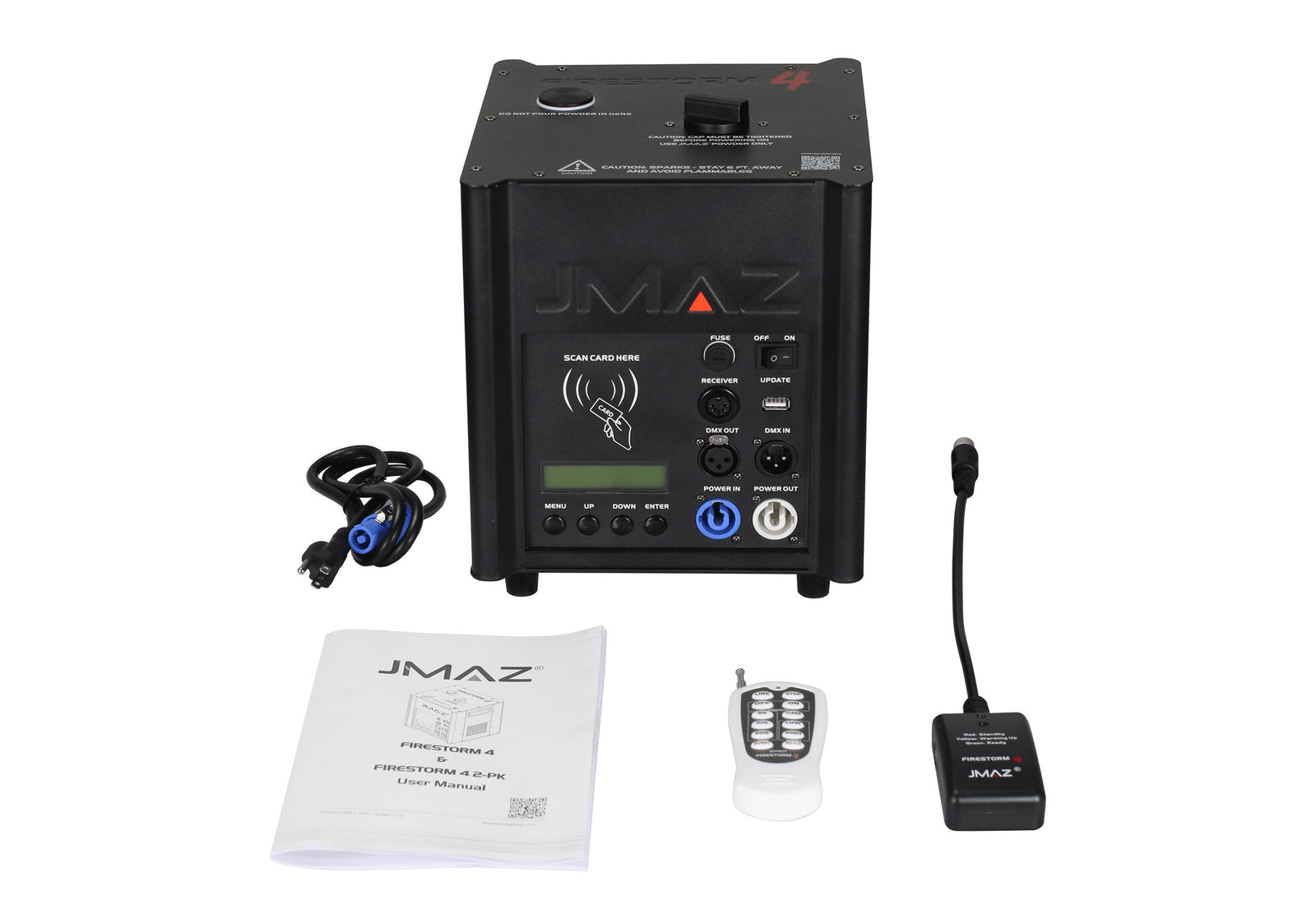 JMAZ JZ4013 Firestorm 4 Cold Spark Machine