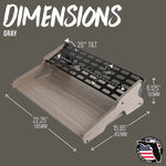 Gator Frameworks Synth Oasis 32-Gray