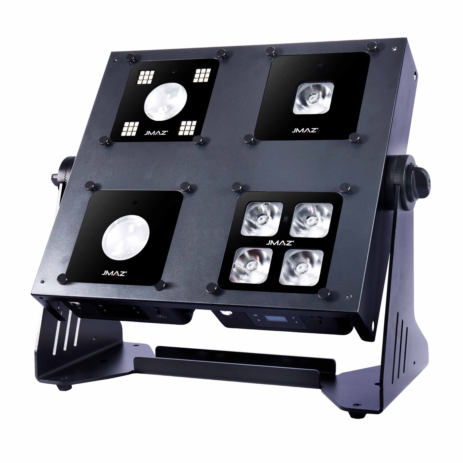JMAZ JZ1058, MAD PAR 4SQUARE Steel Frame for 4 MAD PAR LED Wash Light with Speaker Stand Mount