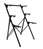 Gator GFW-KEY3TIER-A 3-Tier A-Frame Keyboard Stand with Arm Depth Adjustment