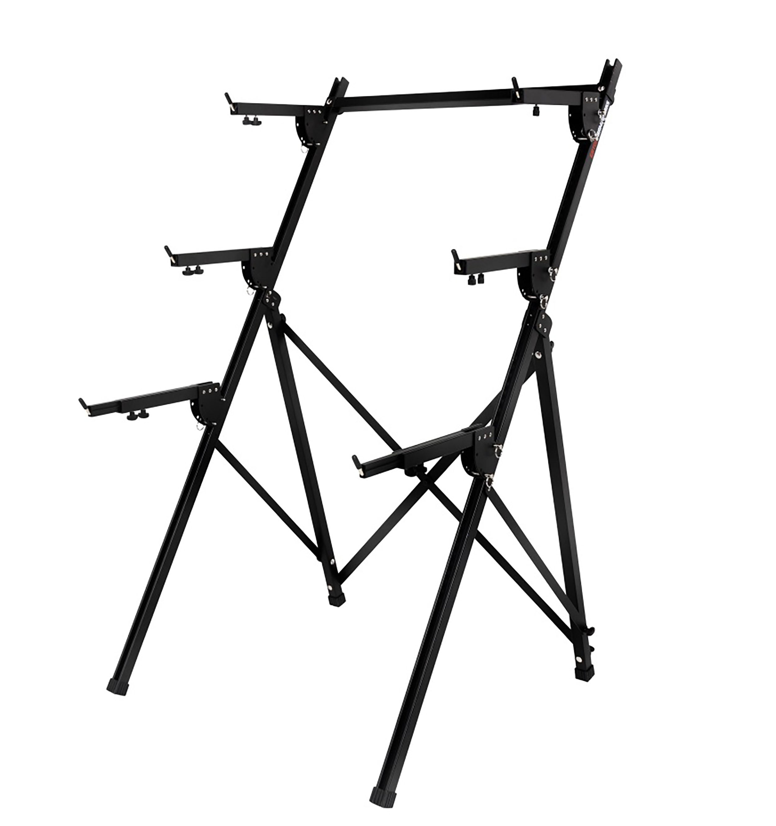 Gator GFW-KEY3TIER-A 3-Tier A-Frame Keyboard Stand with Arm Depth Adjustment