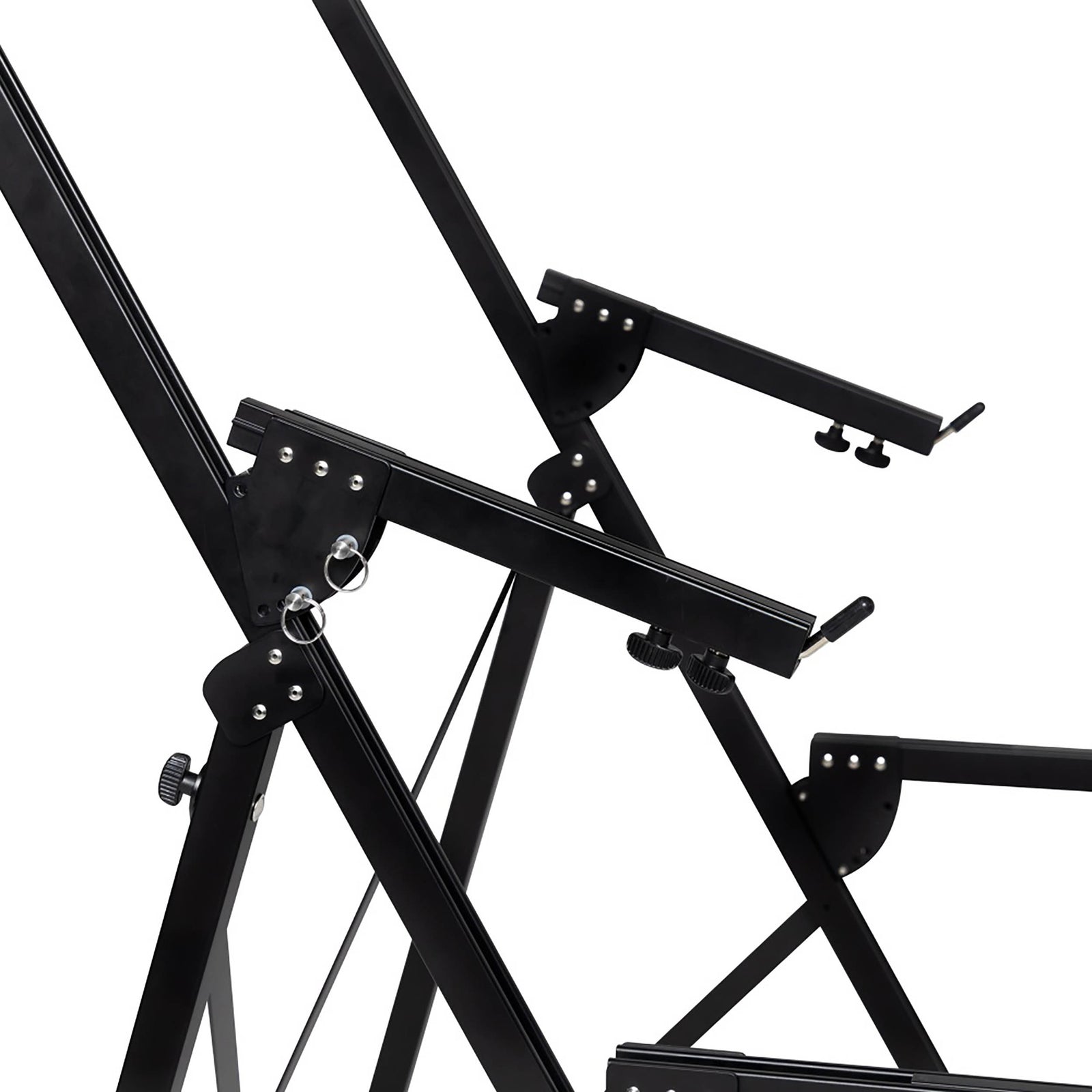 Gator GFW-KEY3TIER-A 3-Tier A-Frame Keyboard Stand with Arm Depth Adjustment