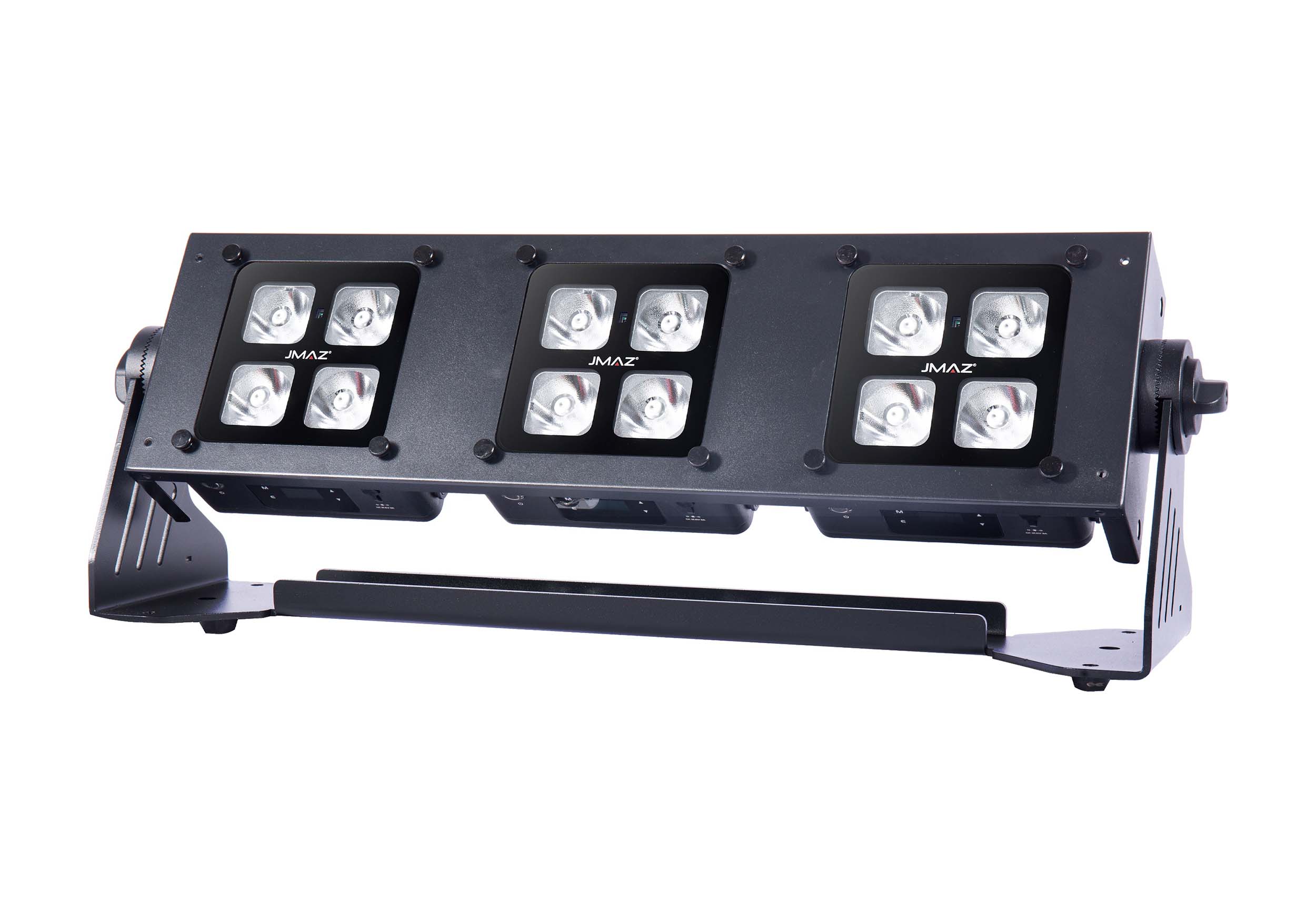 JMAZ JZ1059, MAD PAR TRI BAR Steel Frame for 3 MAD PAR LED Wash Light with Speaker Stand Mount
