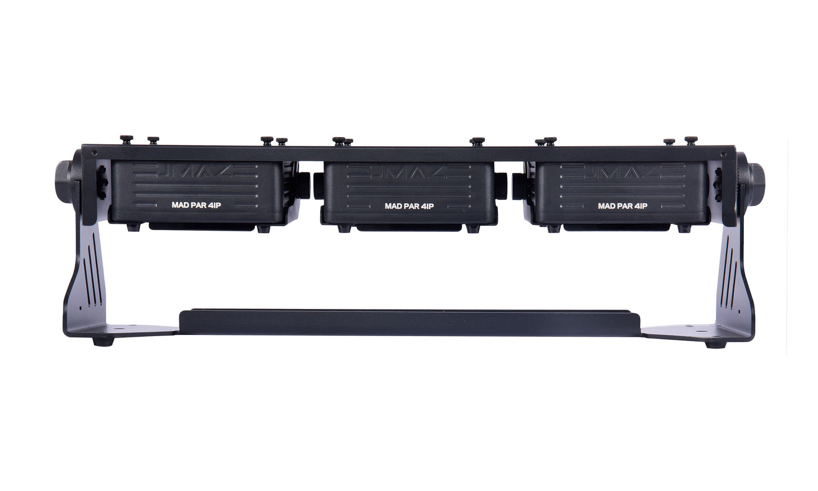 JMAZ JZ1059, MAD PAR TRI BAR Steel Frame for 3 MAD PAR LED Wash Light with Speaker Stand Mount