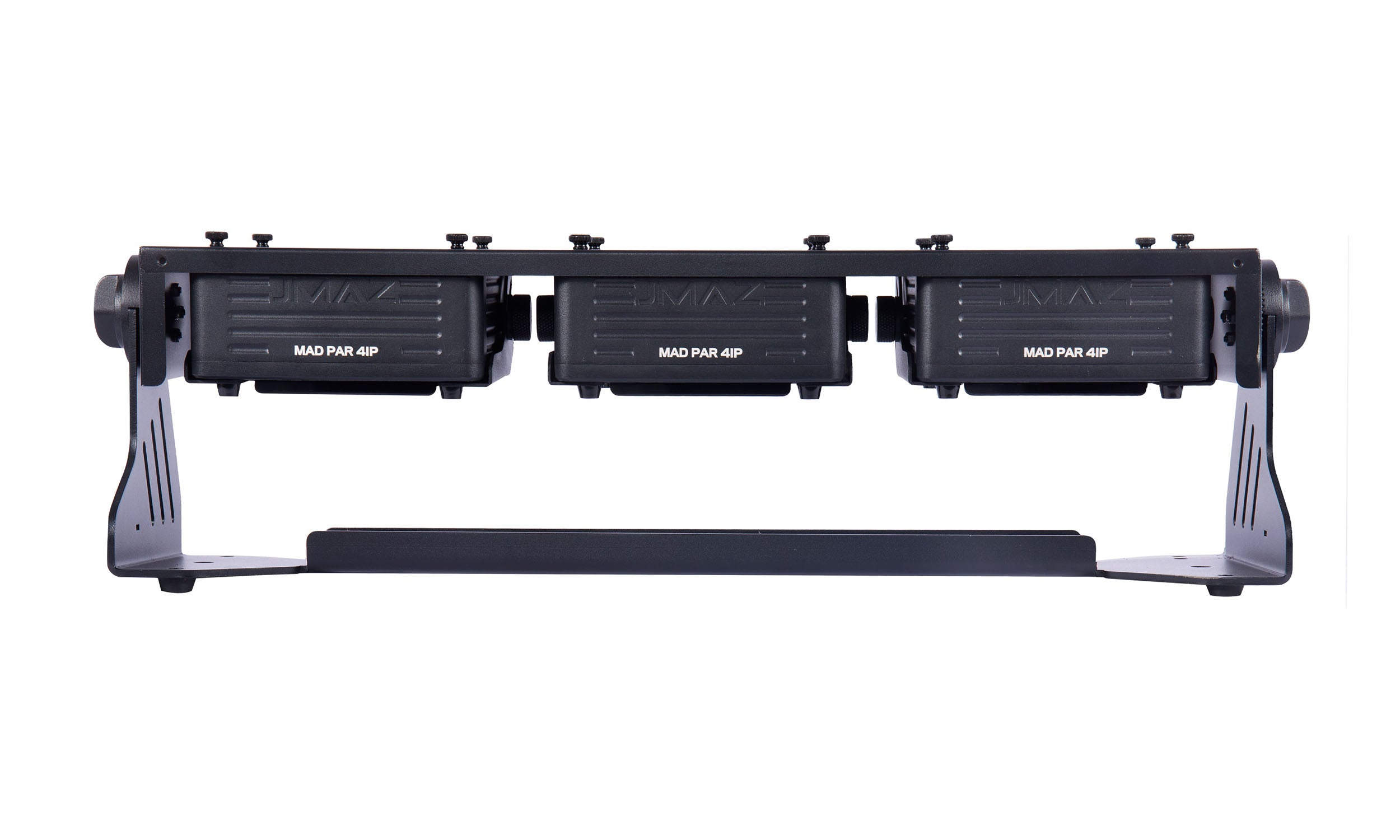 JMAZ JZ1059, MAD PAR TRI BAR Steel Frame for 3 MAD PAR LED Wash Light with Speaker Stand Mount