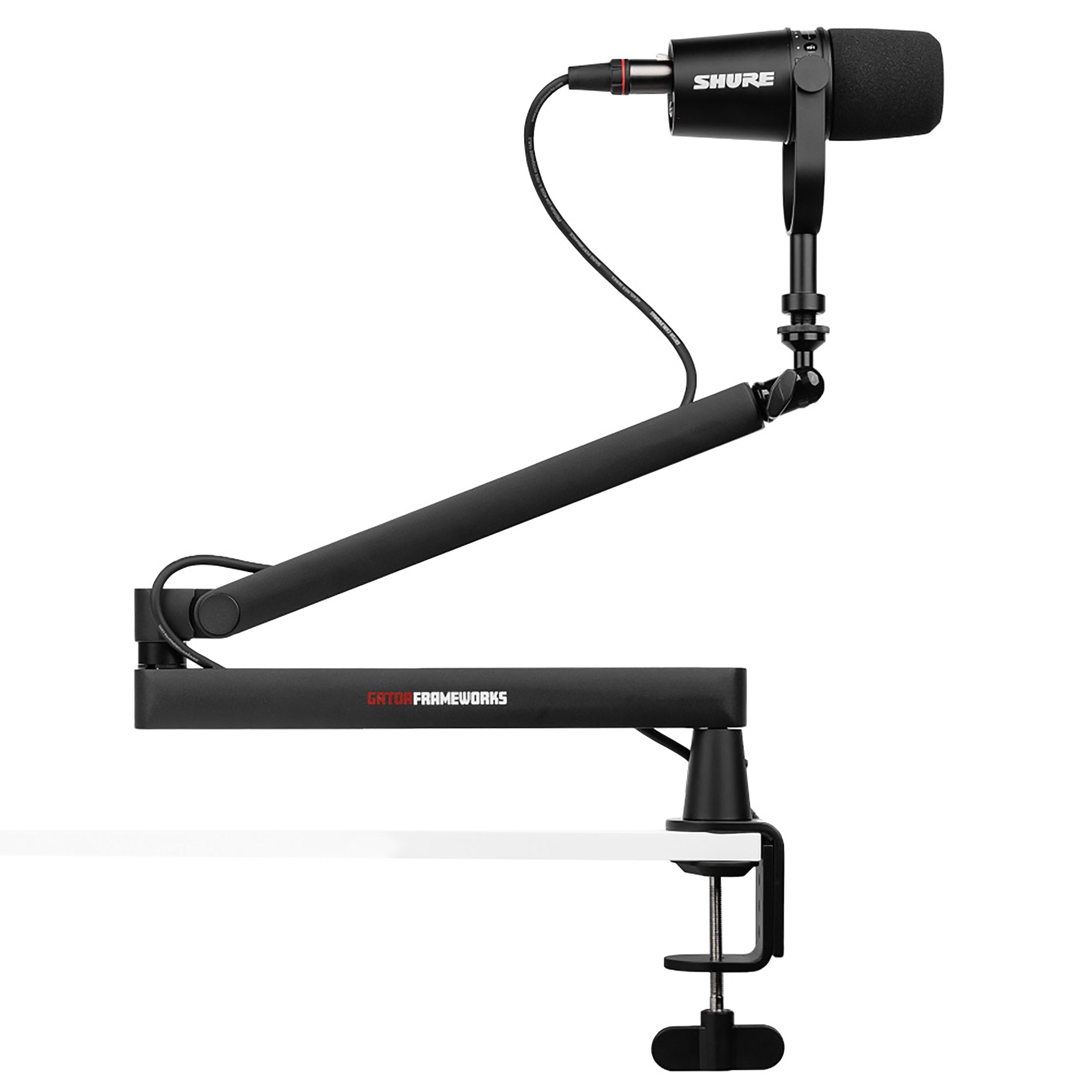 Gator GFWMICBCBM2500 Frameworks Low Profile Broadcast Boom