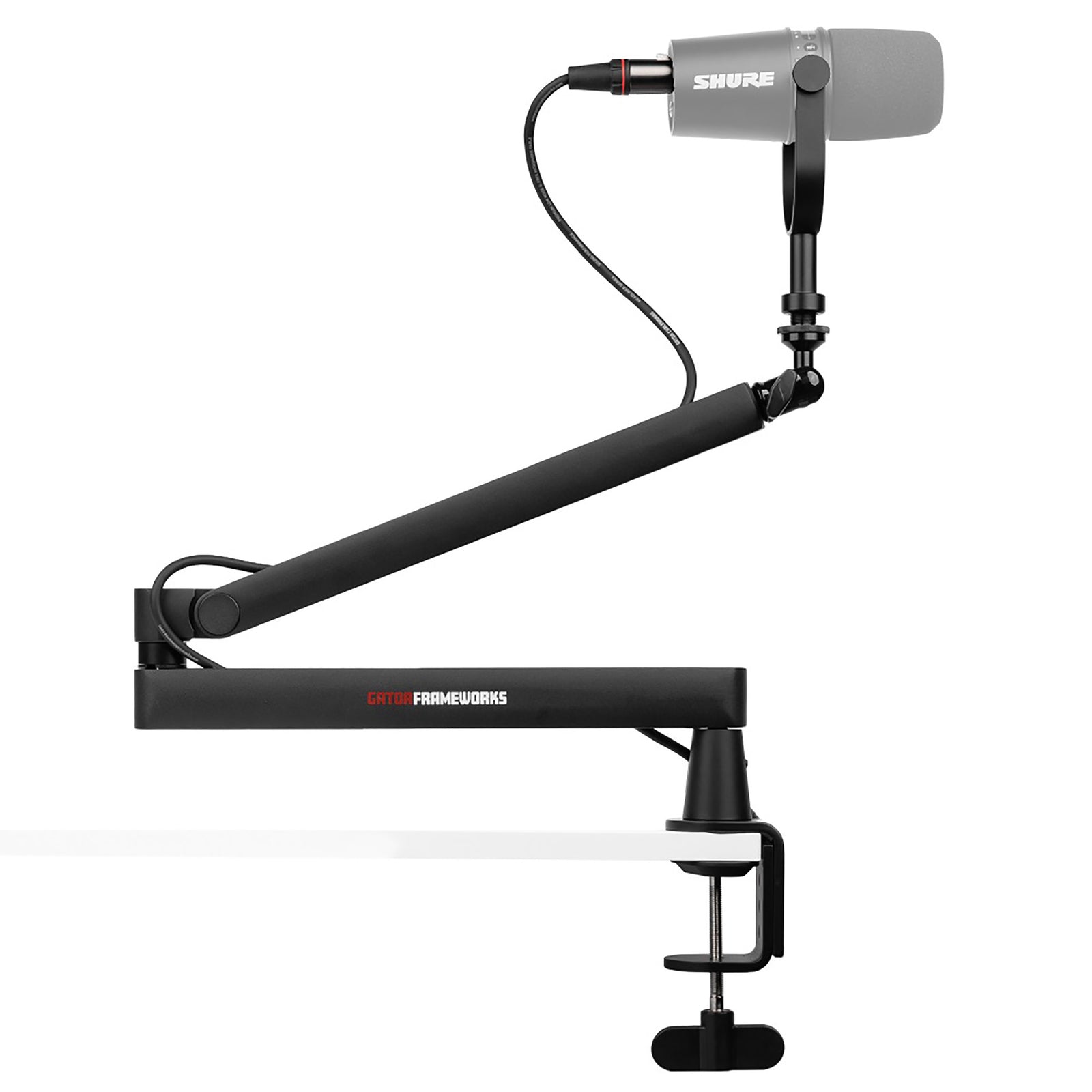 Gator GFWMICBCBM2500 Frameworks Low Profile Broadcast Boom