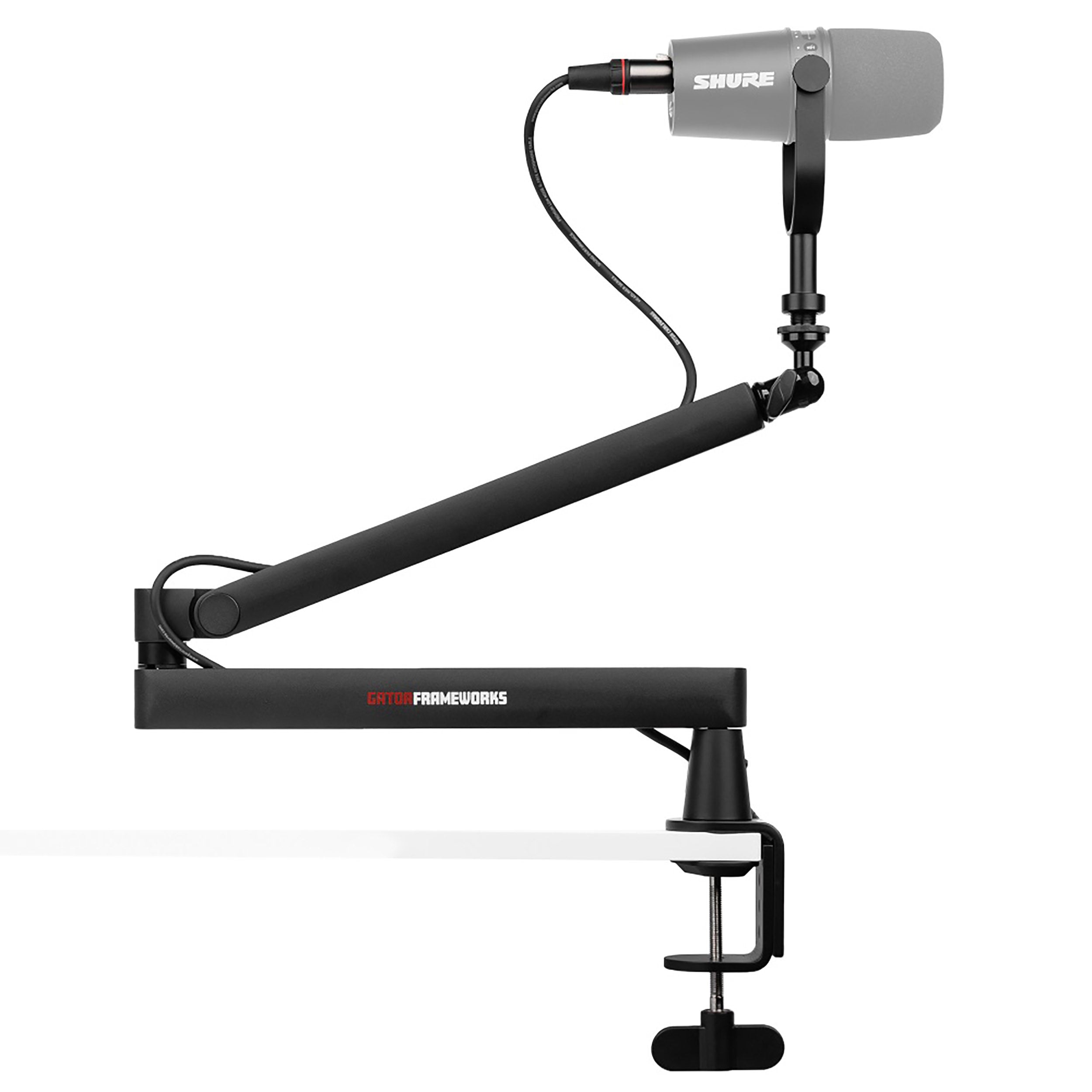 Gator GFWMICBCBM2500 Frameworks Low Profile Broadcast Boom