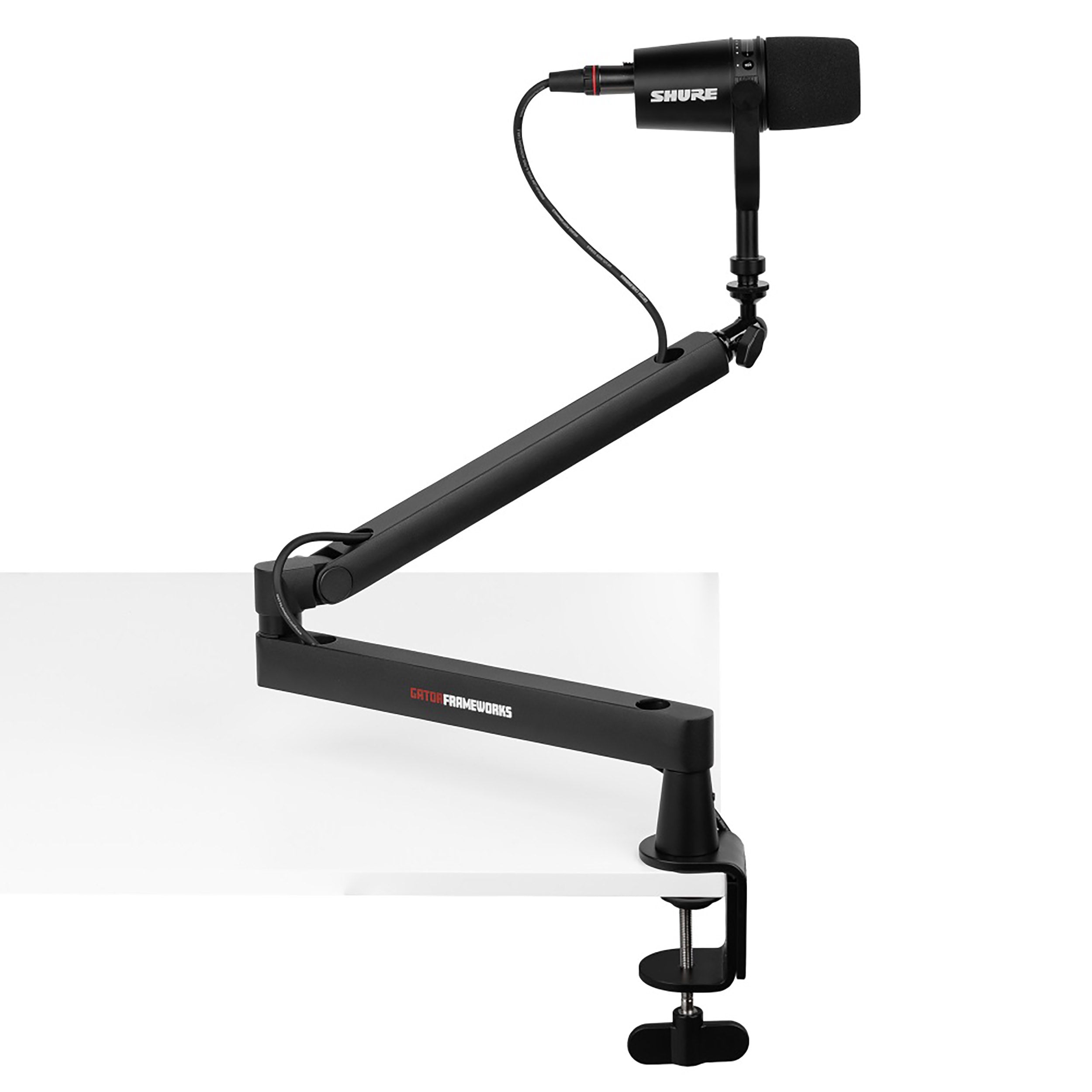 Gator GFWMICBCBM2500 Frameworks Low Profile Broadcast Boom