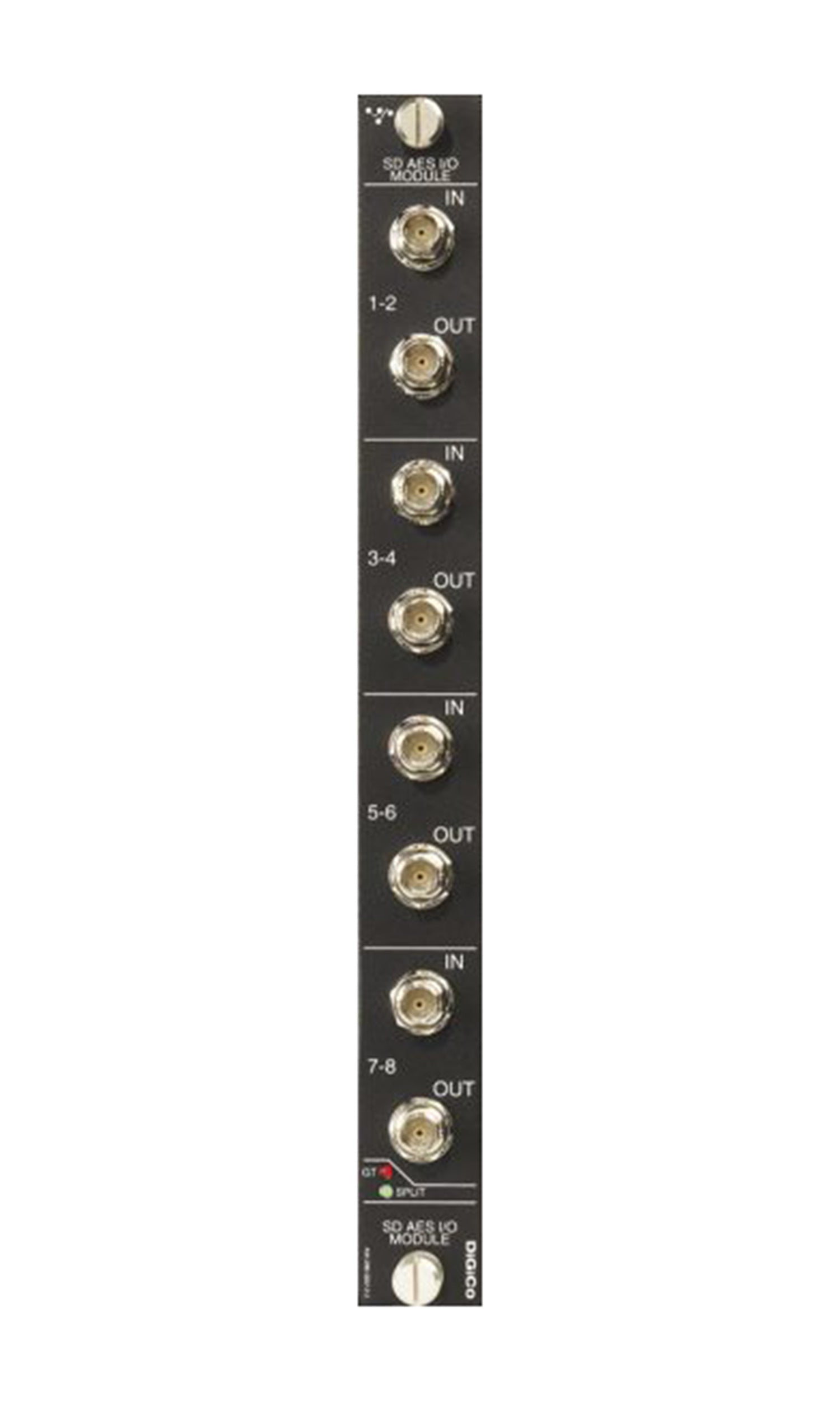 DiGiCo MOD-SDR-AES-I, AES/EBU Input/Output Card with BNC Connectors