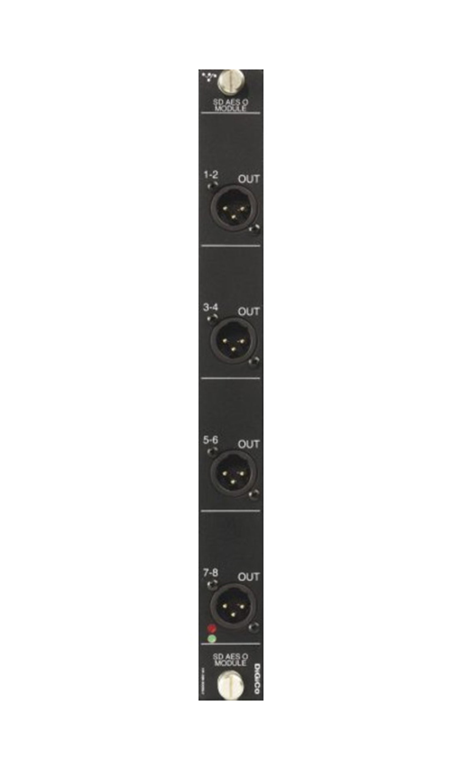 DiGiCo MOD-SDR-AES-O, 4-Stereo AES/EBU Output Card with Sample Rate Conversion