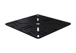 Show Solutions MTP2424-ALU-B, 24" x 24" Aluminum Utility Top Plate for Truss - Black