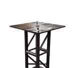 Show Solutions MTP2424-ALU-B, 24" x 24" Aluminum Utility Top Plate for Truss - Black