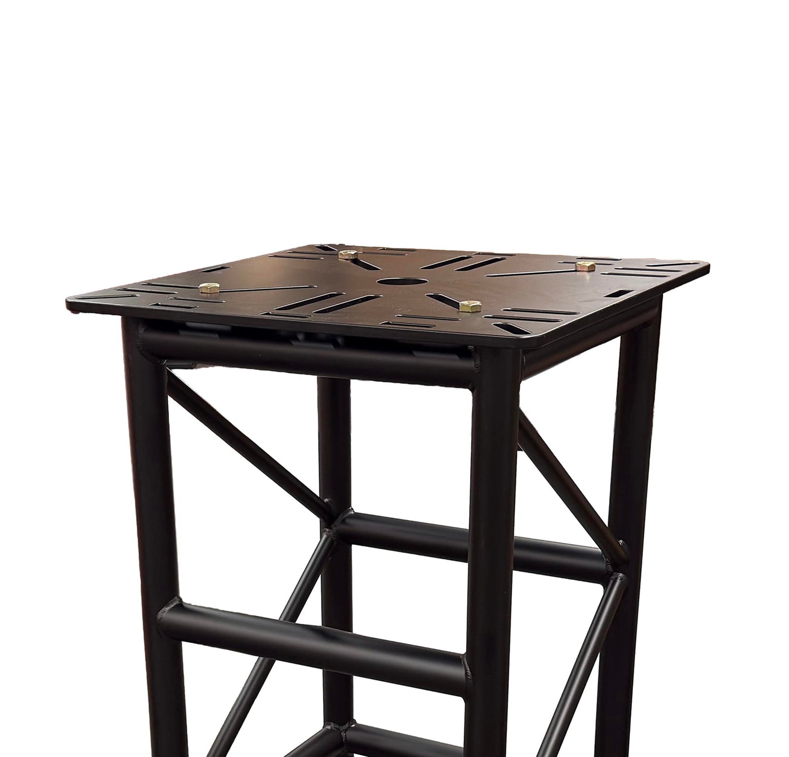 Show Solutions MTP2424-ALU-B, 24" x 24" Aluminum Utility Top Plate for Truss - Black