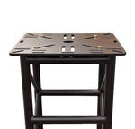 Show Solutions MTP2424-ALU-B, 24" x 24" Aluminum Utility Top Plate for Truss - Black