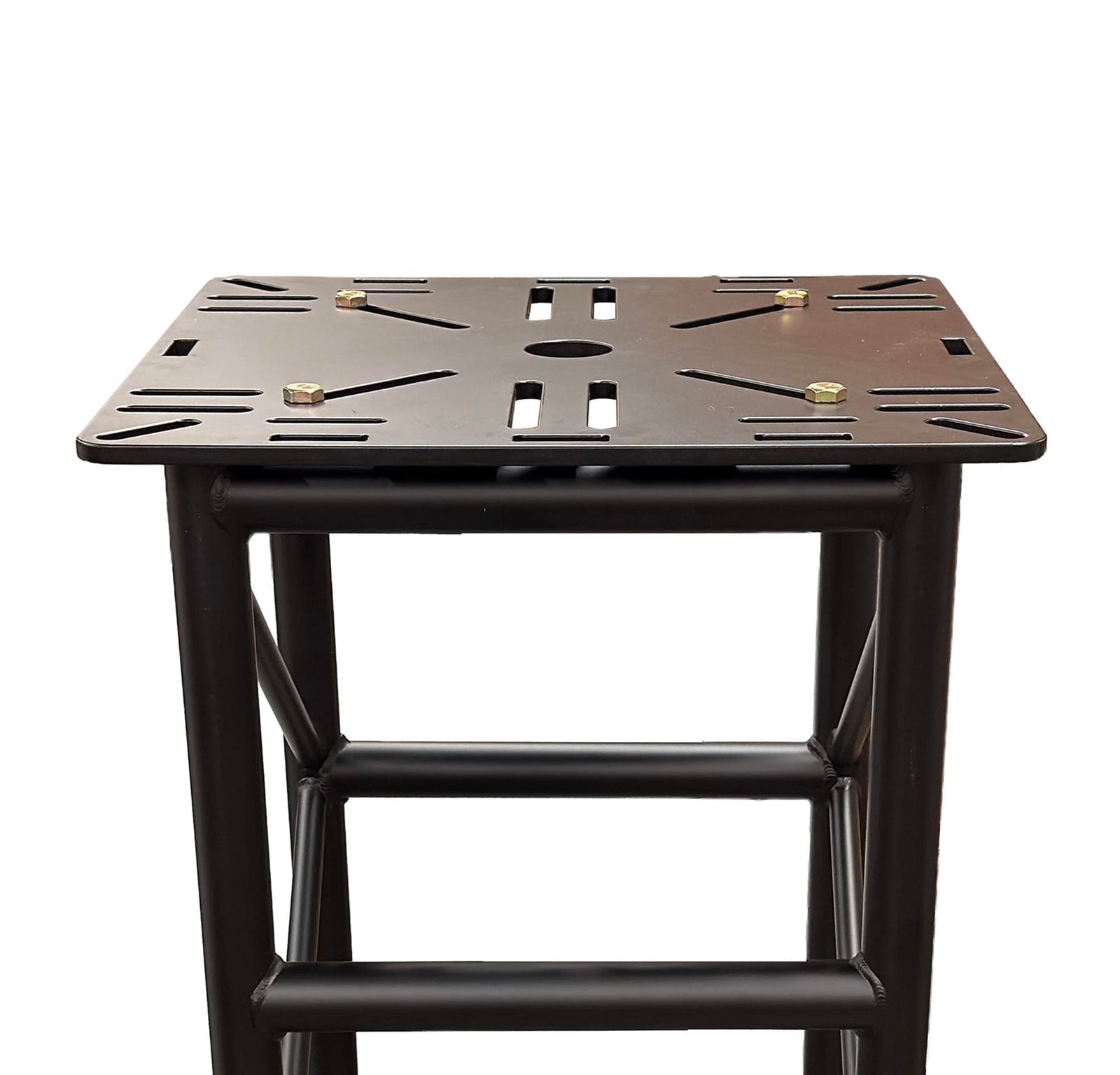 Show Solutions MTP2424-ALU-B, 24" x 24" Aluminum Utility Top Plate for Truss - Black