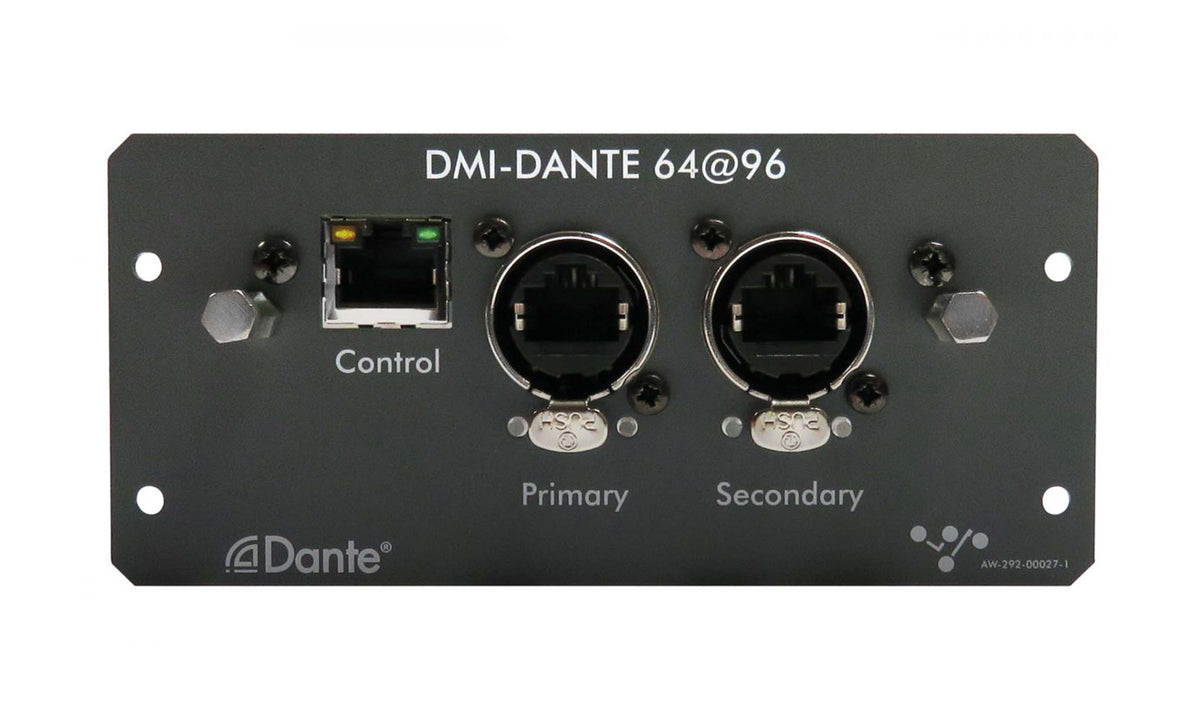 DiGiCo MOD-DMI-DANTE2 Dante Audio Network Interface Card