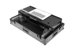 Odyssey FZGSXDJANW1BL Black Label 1U Flight Case with Glide Style Laptop Platform