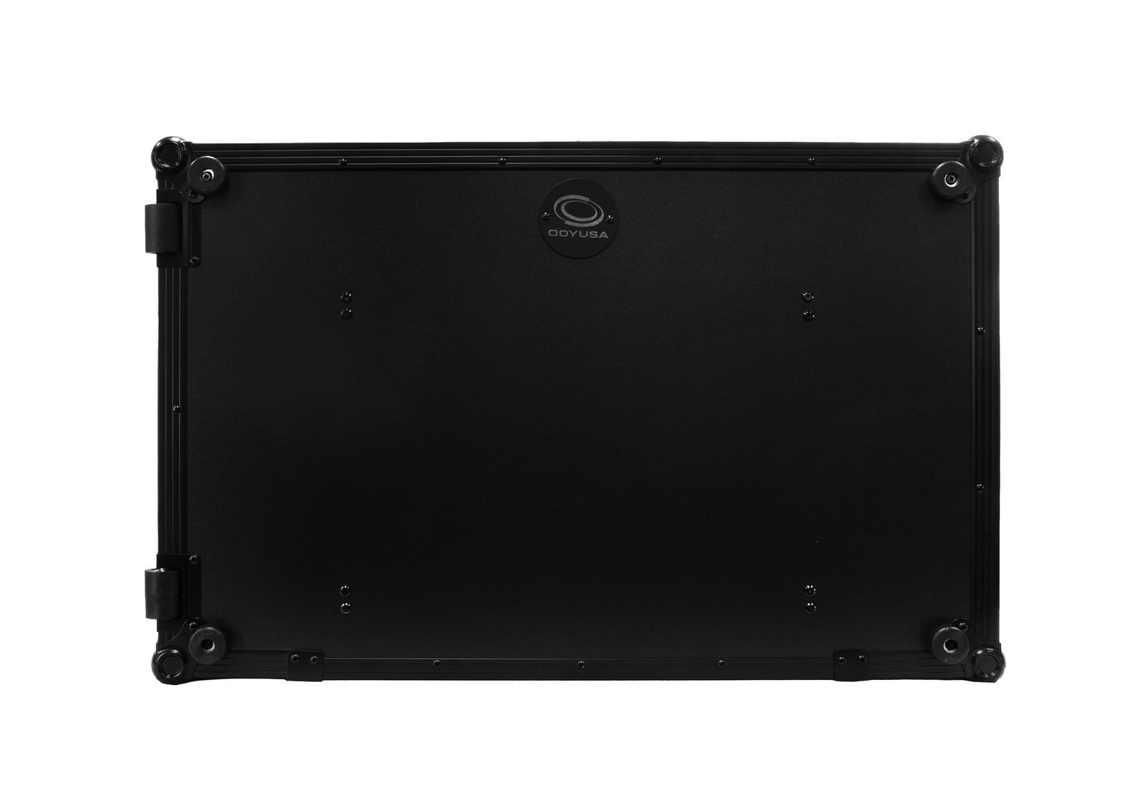 Odyssey FZGSXDJANW1BL Black Label 1U Flight Case with Glide Style Laptop Platform