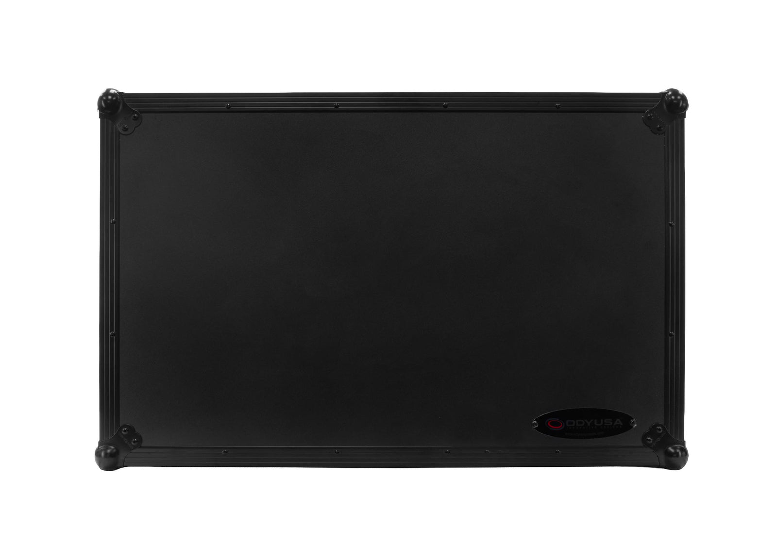 Odyssey FZGSXDJANW1BL Black Label 1U Flight Case with Glide Style Laptop Platform