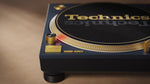 Technics SL-1200M7G-A 55th Anniversary Gold Edition Direct Drive Turntable, 78 RPM with Blue Finish