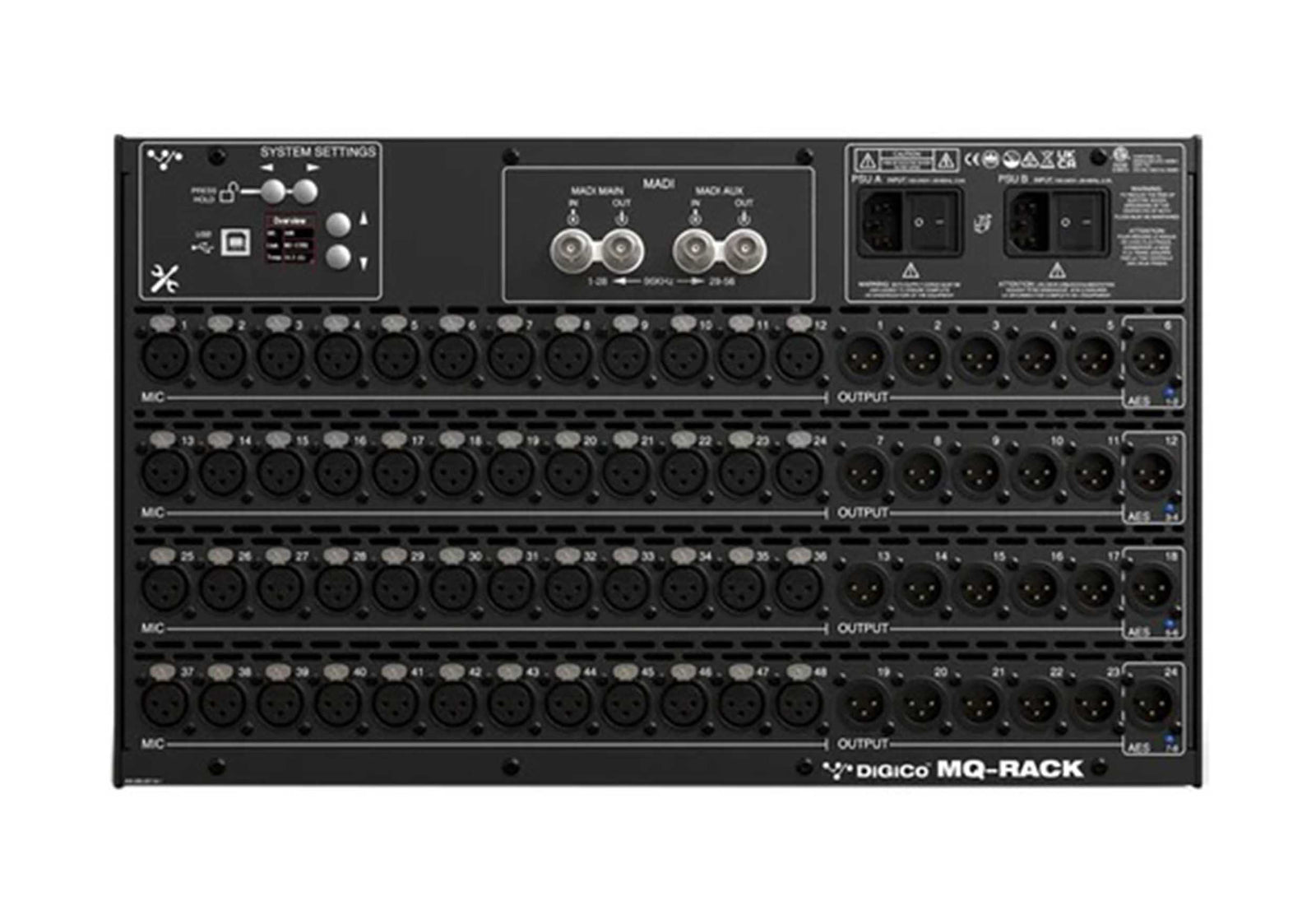 DiGiCo X-S21-MQ, S21 Digital Mixing Console with MQ MADI Package