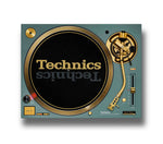Technics SL-1200M7G-G 55th Anniversary Gold Edition Direct Drive Turntable, 78 RPM with Green Finish