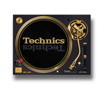 Technics SL-1200M7G-K 55th Anniversary Gold Edition Direct Drive Turntable, 78 RPM with Black Finish