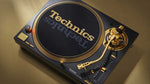 Technics SL-1200M7G-K 55th Anniversary Gold Edition Direct Drive Turntable, 78 RPM with Black Finish