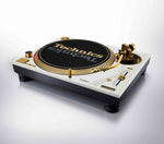 Technics SL-1200M7G-W 55th Anniversary Gold Edition Direct Drive Turntable, 78 RPM with White Finish