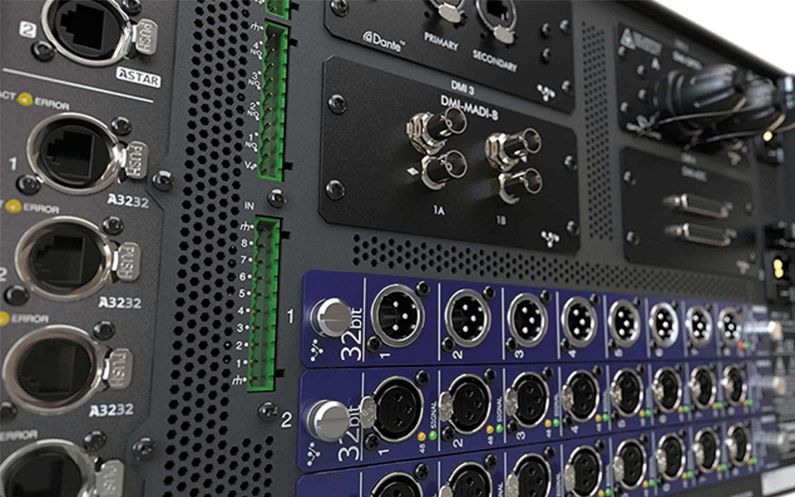 DiGiCo X-A-4REA4, 128x48+8 DSP Audio Processing Rack