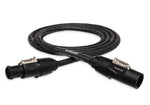 Hosa PRX-1 Professional Power Cable - PowerCON TRUE1 Compatible, REAN Power X, 15A/250V, 1.5 to 25 ft