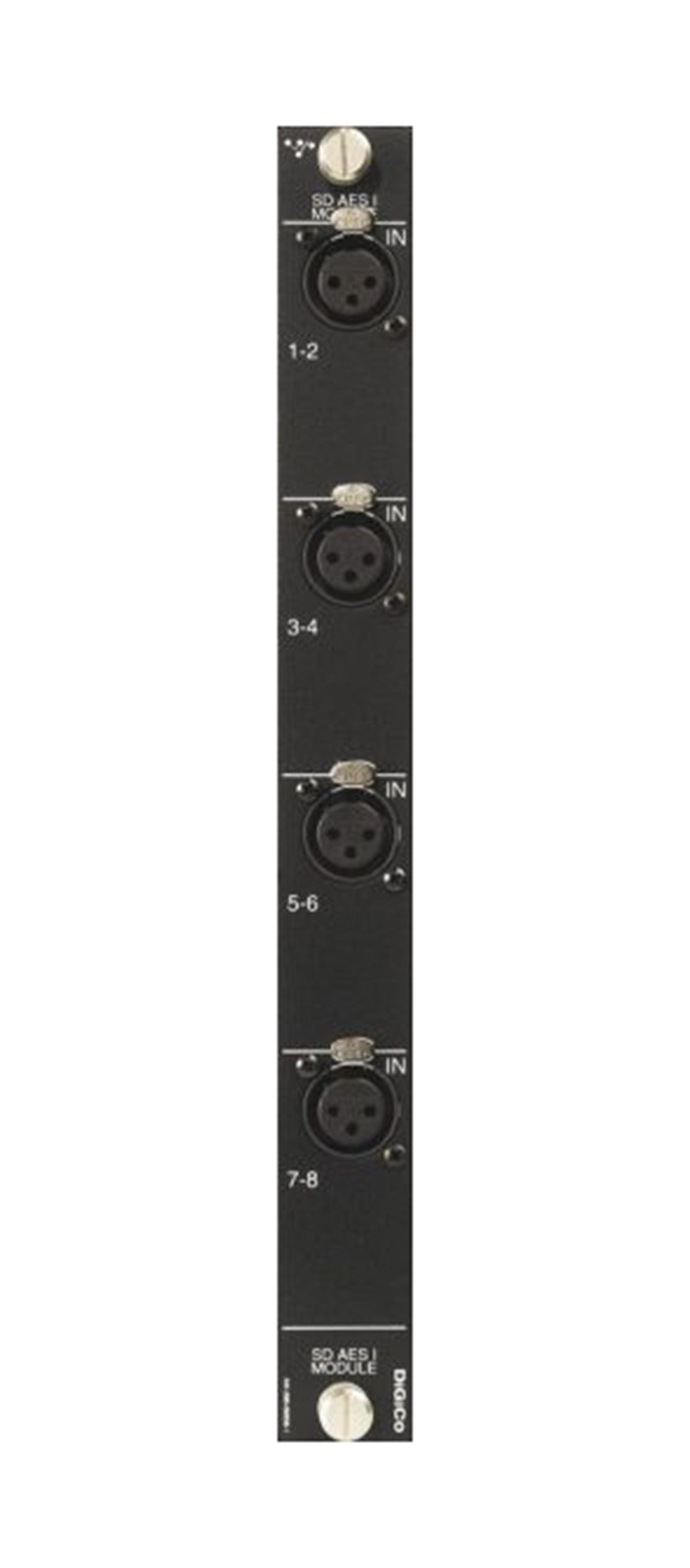 DiGiCo D-RACK-AES-I, 8 Channel AES EBU Digital Input Card