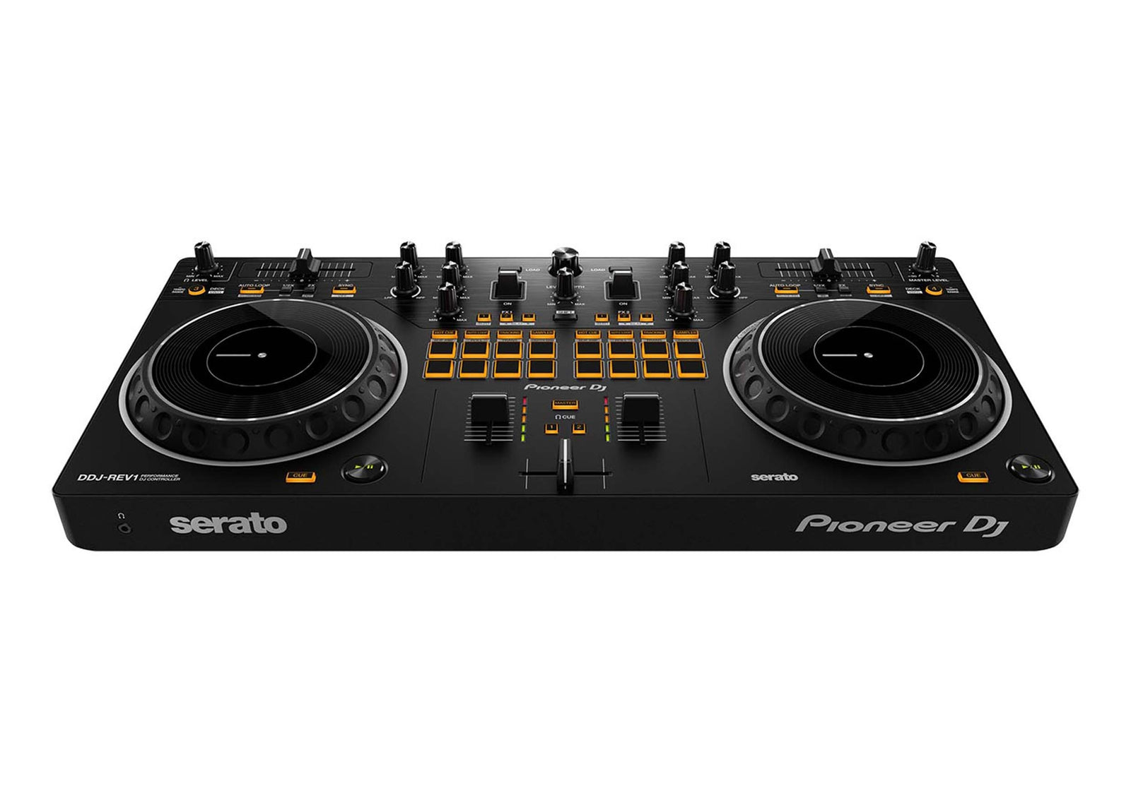 Pioneer DJ DDJ-REV1 2 Channel DJ Controller Pkg w/ Desktop Monitor