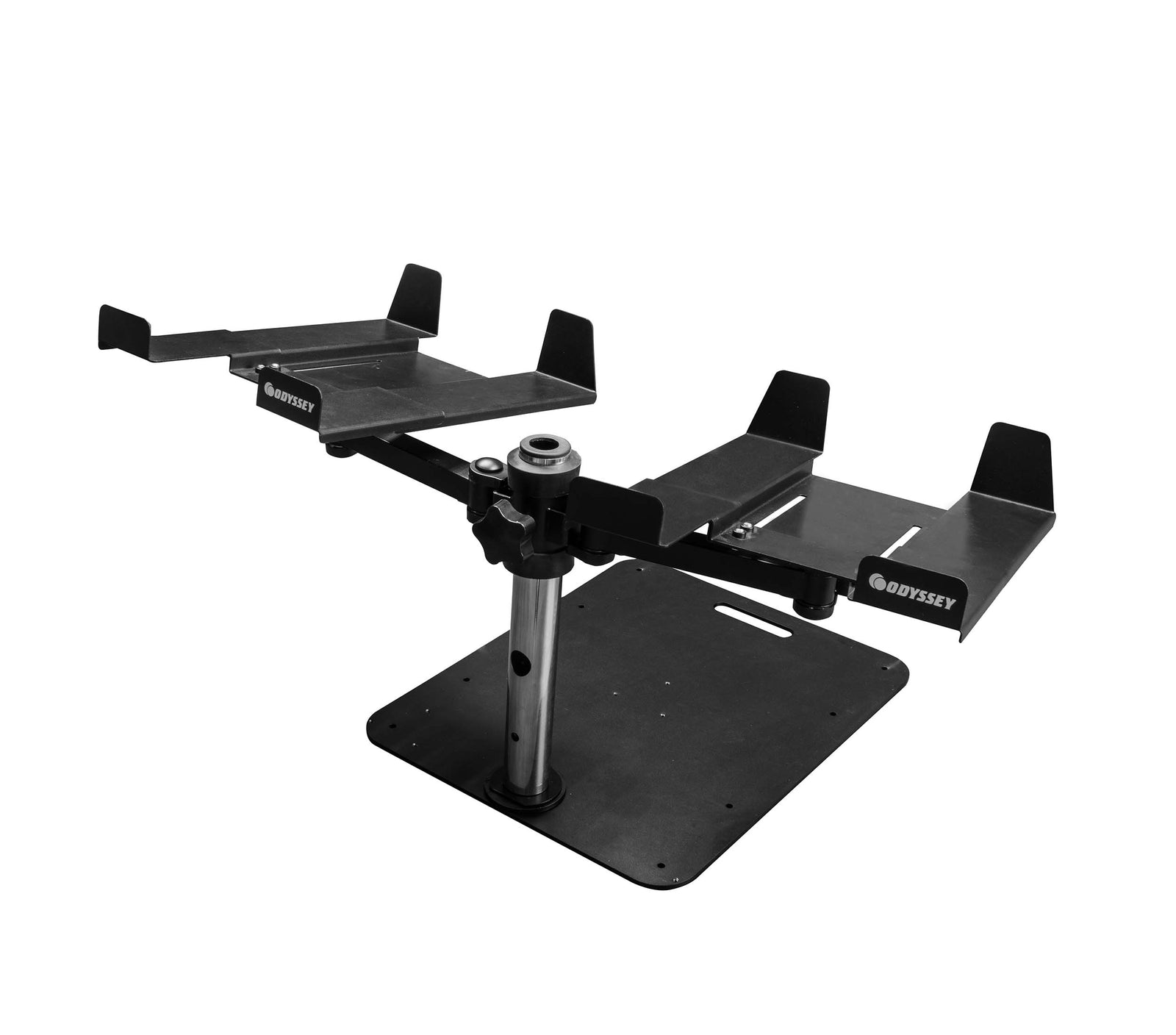 Odyssey LUNISPDB-XD-SYS L-EVATION Dual Universal Arm and Plate Stand System