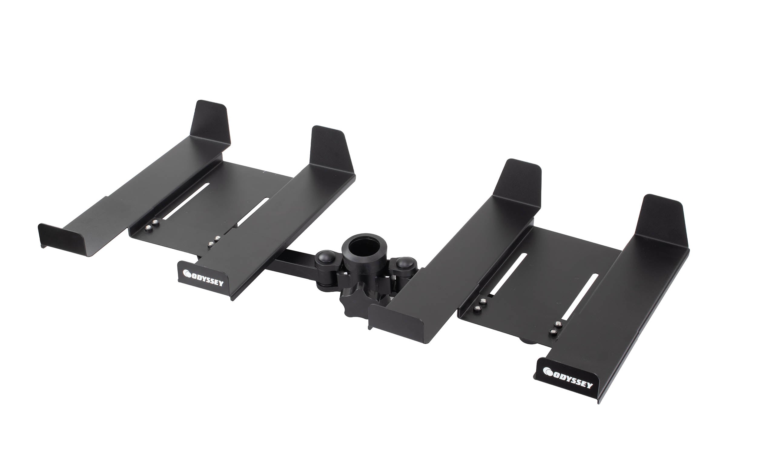 Odyssey LUNISPDB-XD-SYS L-EVATION Dual Universal Arm and Plate Stand System