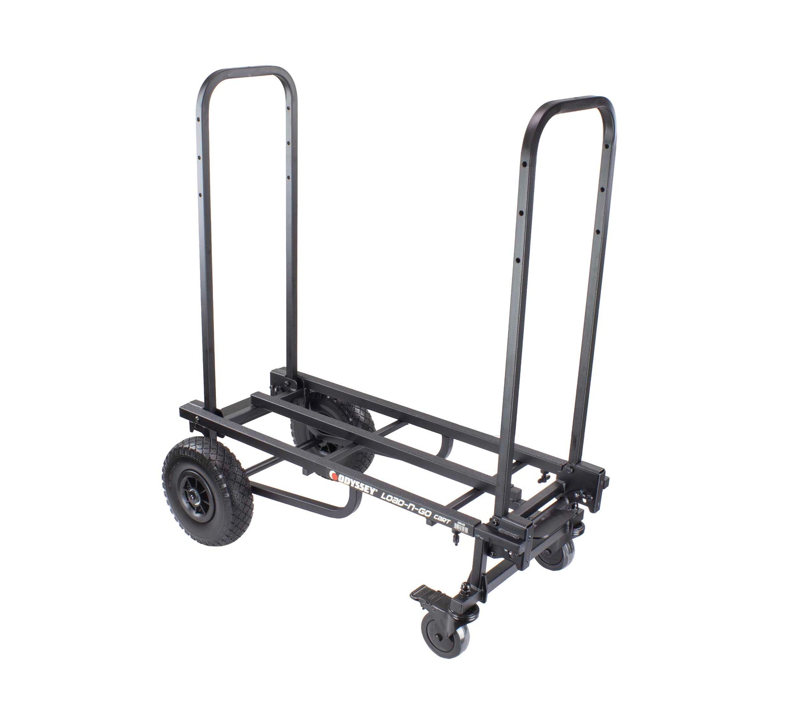 Odyssey EMLG8 Load-N-Go Pro 500 lbs Capacity Convertible Equipment Cart