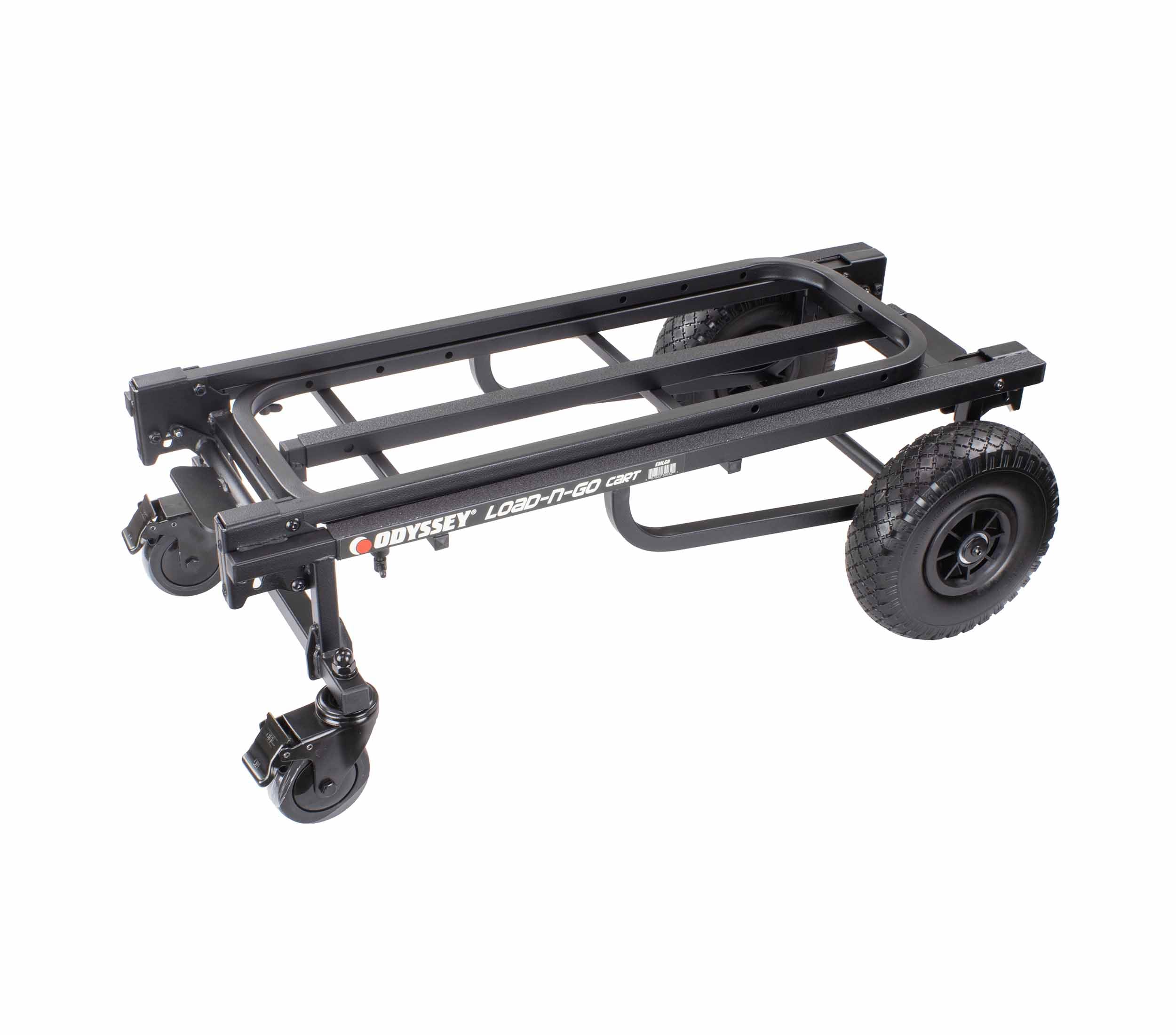 Odyssey EMLG8 Load-N-Go Pro 500 lbs Capacity Convertible Equipment Cart