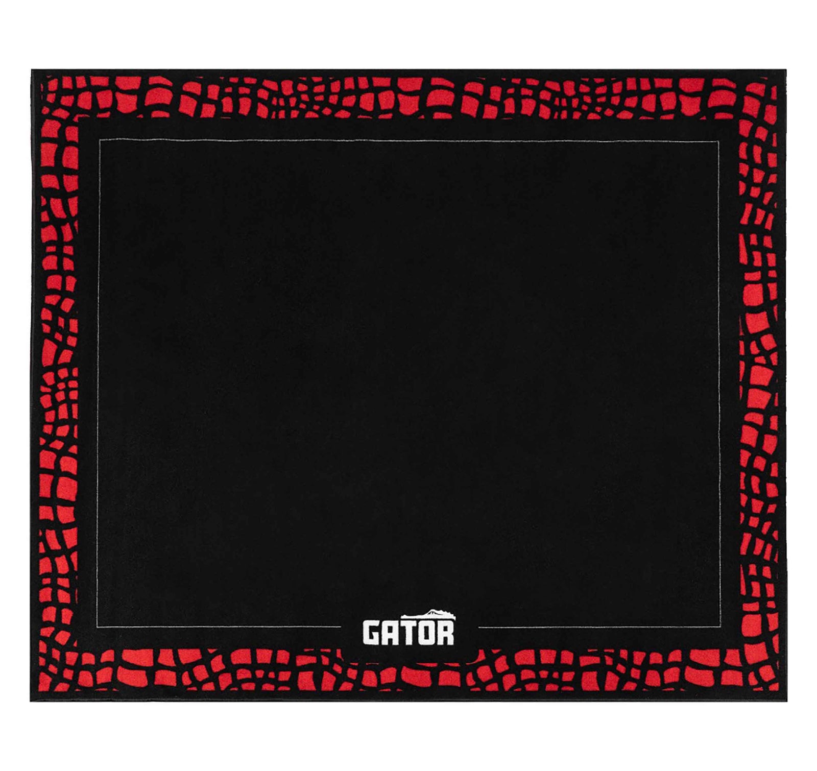 Gator Drum Rug Black 78″ x 66″